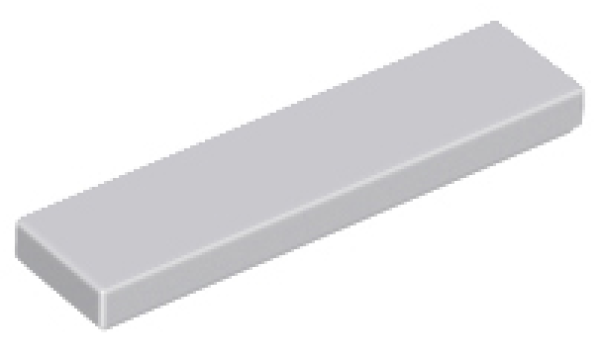 LEGO Fliese 1x4 hell-grau (2431) K1