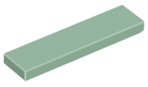 LEGO Fliese 1x4 sand-grün (2431) K1