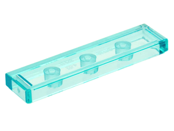 LEGO Fliese 1x4 trans hell blau (2431) K2