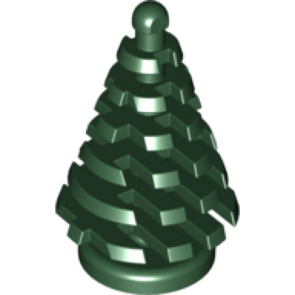 LEGO Baum Pinie klein dunkelgrün (2435) T09