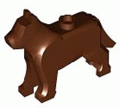 LEGO Minifig Hund braun (48812) V10