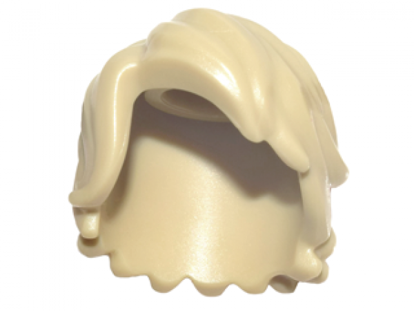 LEGO Minifig Hair tousled tan (25409) T07