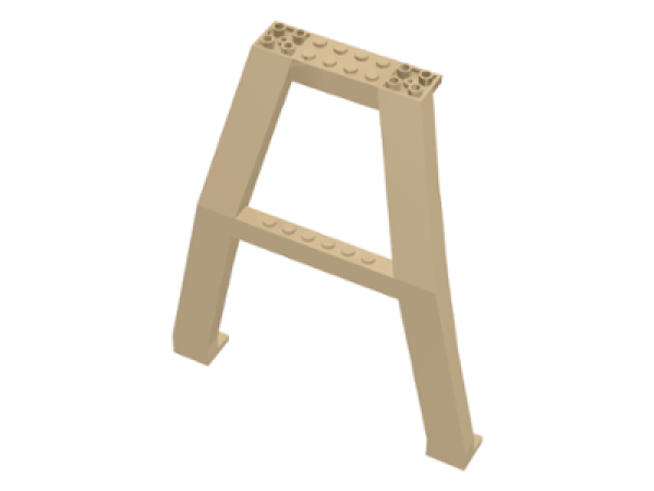 LEGO Stütze 16x4x16 beige (2635) K14
