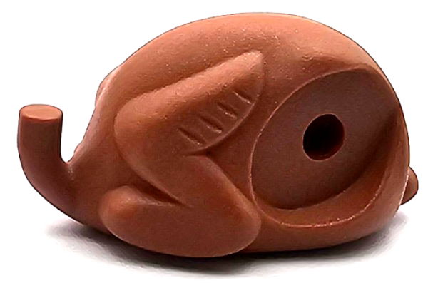 LEGO Zubehör Truthahnkörper (ohne Keulen) dunkel-orange (2663) T09