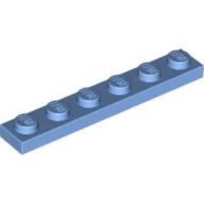 LEGO Platte 1x6 hell-blau (3666) PL