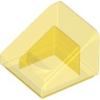 LEGO Schrägstein 1x1x2/3 trans gelb (50746)