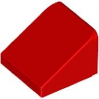 LEGO slope 1x1x2/3 red (50746/54200) B2
