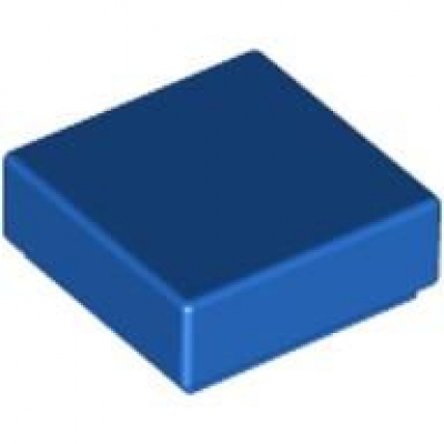 LEGO Fliese 1x1 blau (3070) A1