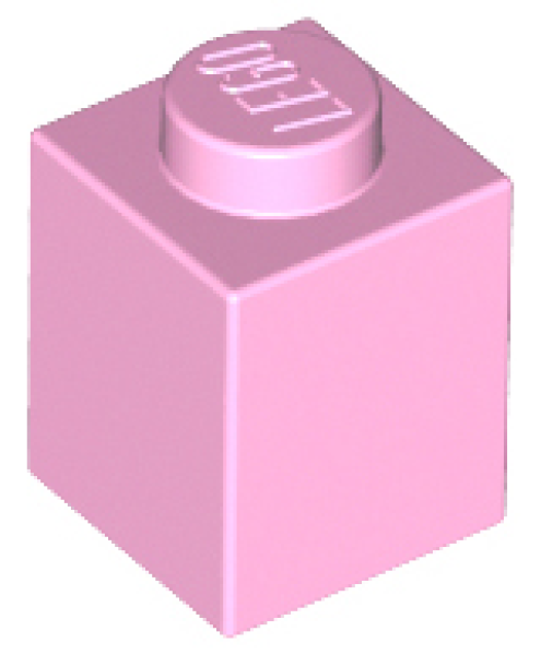LEGO Stein 1x1 rosa (3005)