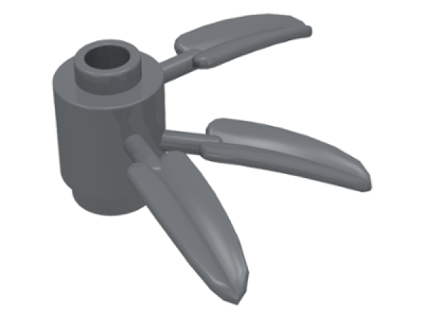 LEGO Plant bamboo dark gray (30176)