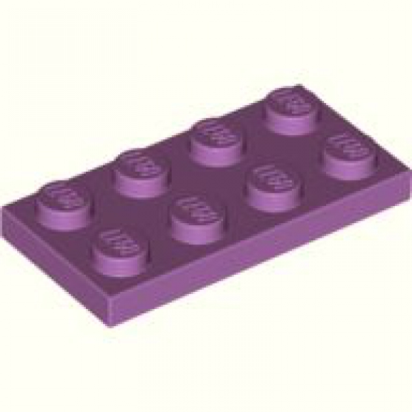 LEGO Platte 2x4 lavendel (3020) PL