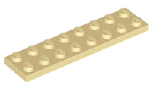LEGO Platte 2x8 beige (3034)