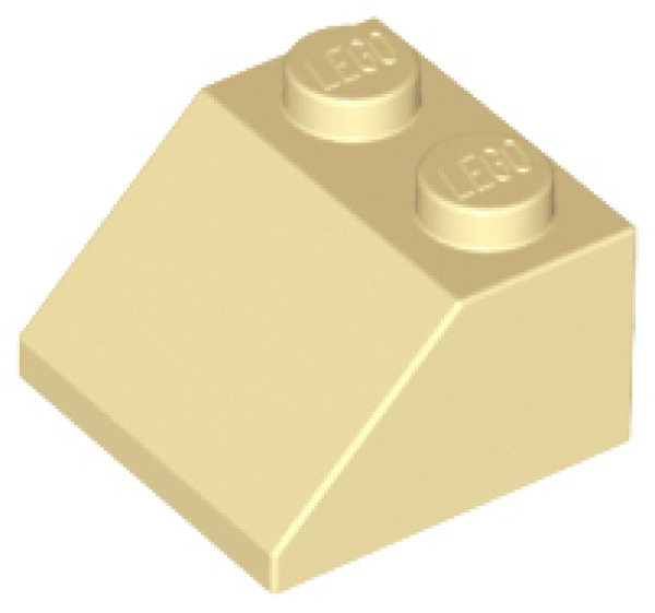 LEGO Dach/Schrägstein 2x2 beige (3039)