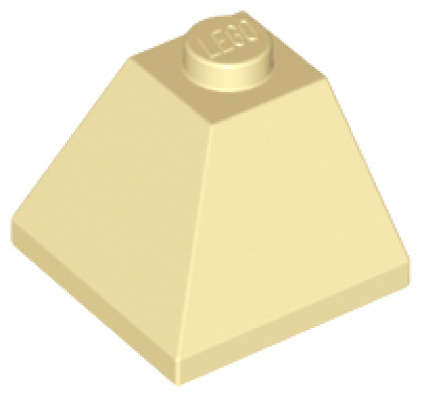 LEGO Dach/Schrägstein 2x2 beige (3045) SL