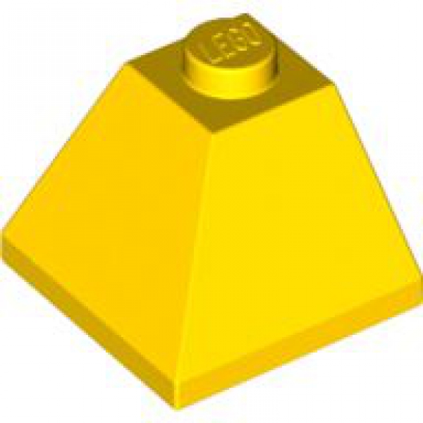 LEGO Dach/Schrägstein 2x2 gelb (3045) SL