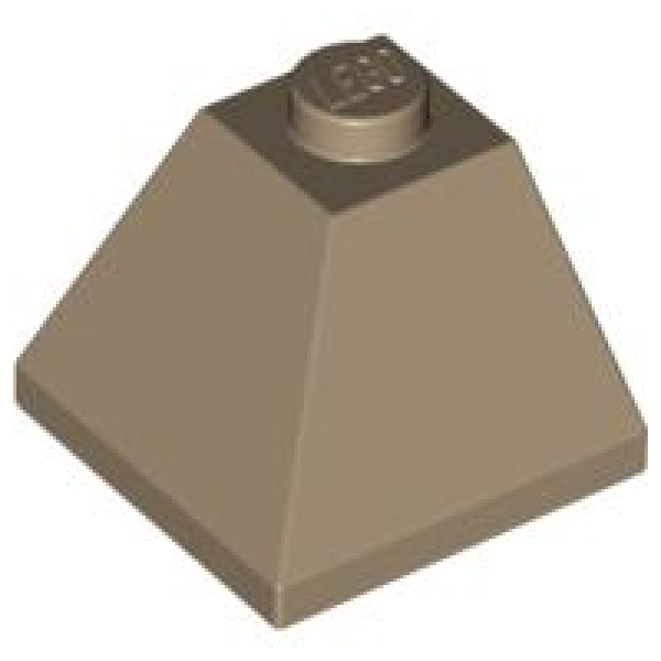 LEGO Dach/Schrägstein 2x2 dunkel beige (3045) SL