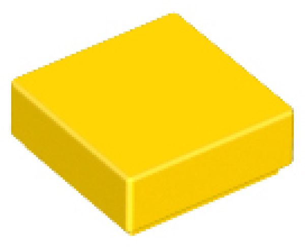 LEGO Fliese 1x1 gelb (3070) A3
