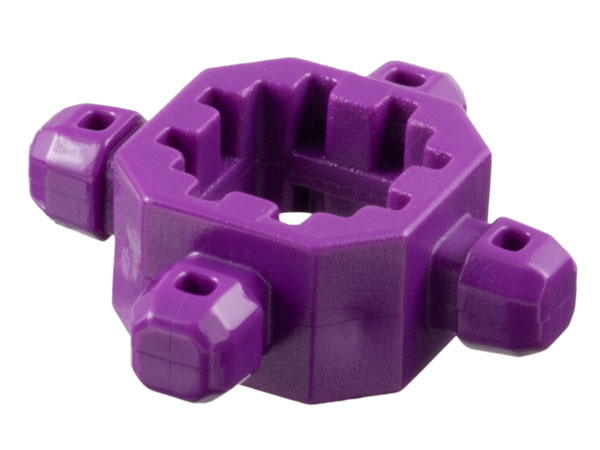 Lego ZNAP Verbinder 3x3 lila (32211) A14