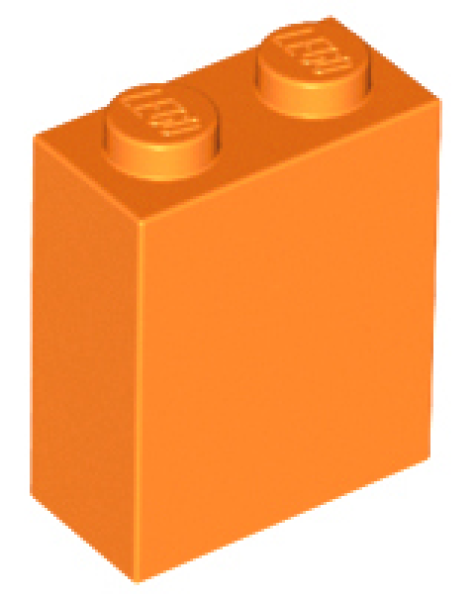 LEGO Brick 1x2x2 orange (3245)