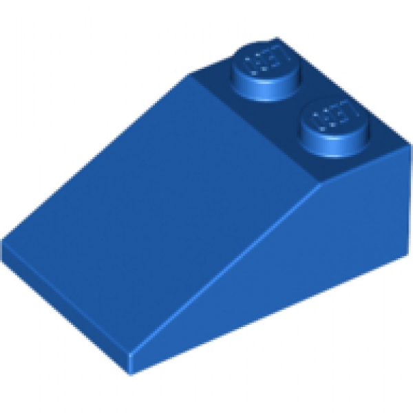 LEGO Dach/Schrägstein 2x3 blau (3298) SL