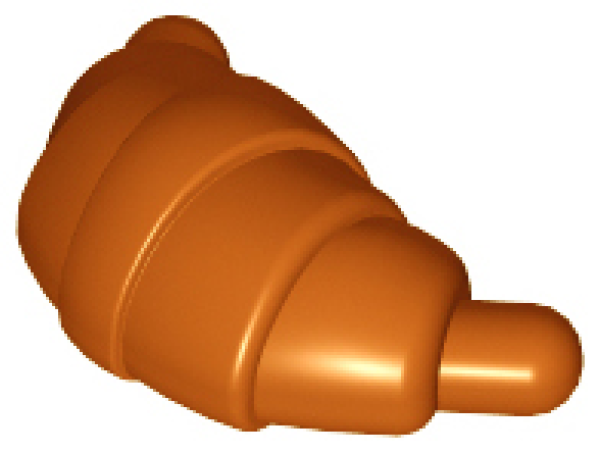 LEGO Zubehör Croissant dunkel-orange (33125) T10