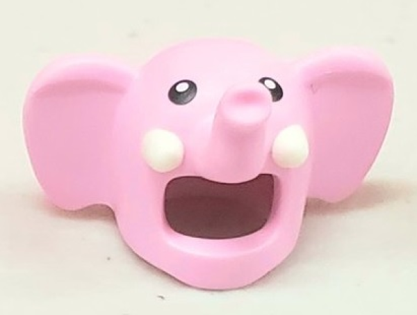 LEGO Minifig Elefant Maske rosa T05
