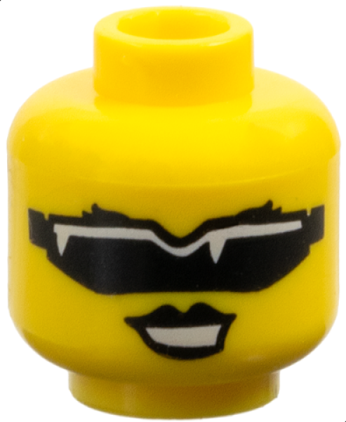 LEGO Minifig Kopf Dyna-Mite S06