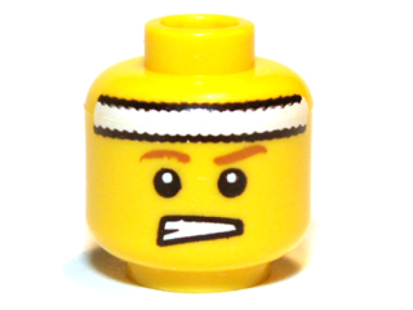 LEGO Minifig Head and Band (695) S08