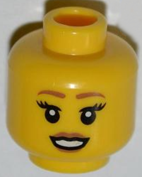 LEGO Minifig Kopf weibl. "850" (6015867) S08