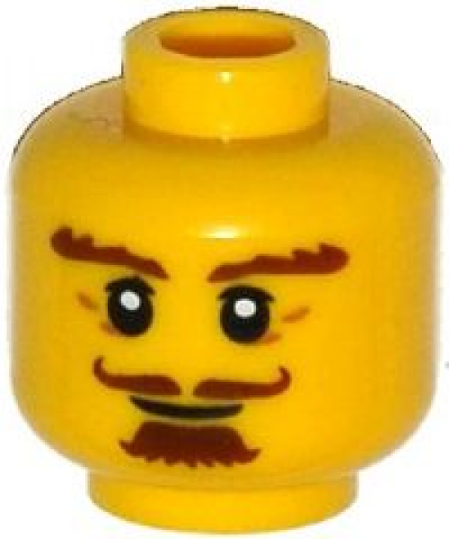 LEGO Minifig Kopf Classic King S07