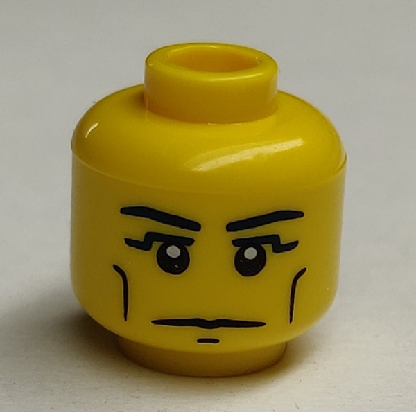 LEGO Minifig Head male Pharaoh (463) S08