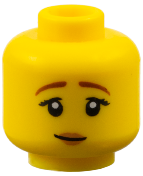 LEGO Minifig Kopf weiblich (3626pb2583) S07