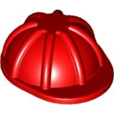 LEGO Schutzhelm Arbeiterhelm rot (3833) T05