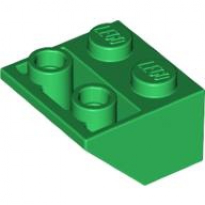 LEGO slope inverted 2x2 green (3660) SLI