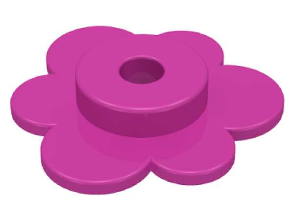 LEGO Pflanze Blüte dunkel pink (3742) U11
