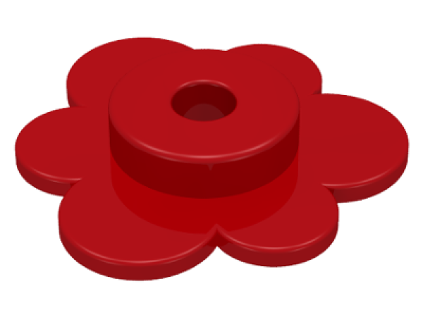 LEGO Pflanze Blüte rot (3742) U11