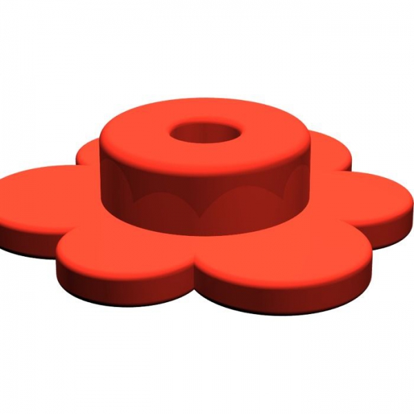 LEGO Pflanze Blüte rot (3742)