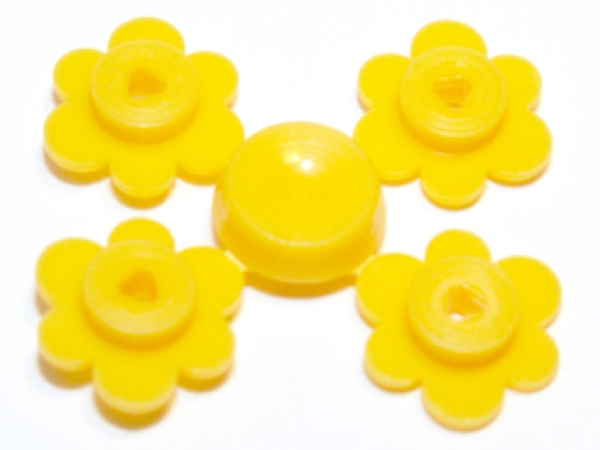 LEGO Pflanze Blüte gelb (3742) U11