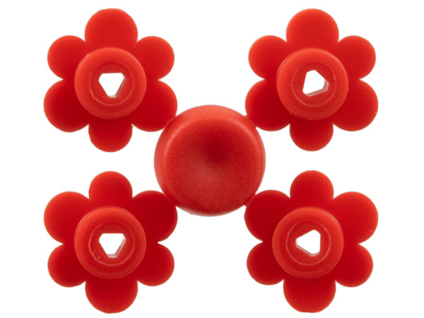 LEGO Pflanze Blüte rot (3742) U11