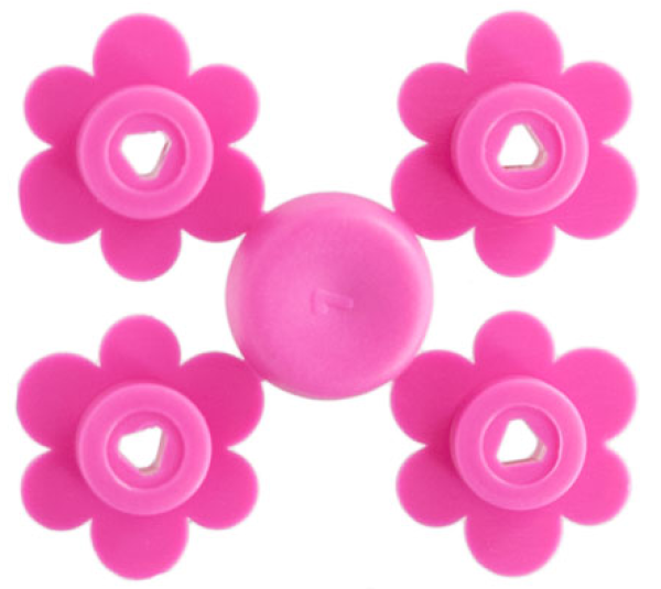 LEGO Pflanze Blüte dunkel pink (3742) U11