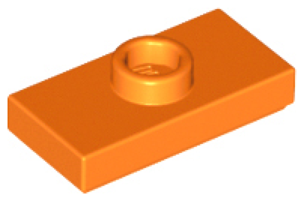 LEGO Fliese jumper 1x2  orange (3794) D3