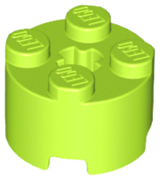 LEGO Rundstein 2x2 hell grün 3941 (6143) M06