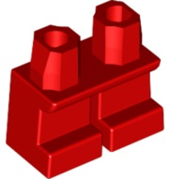 LEGO Minifig Legs short red (41879) S11