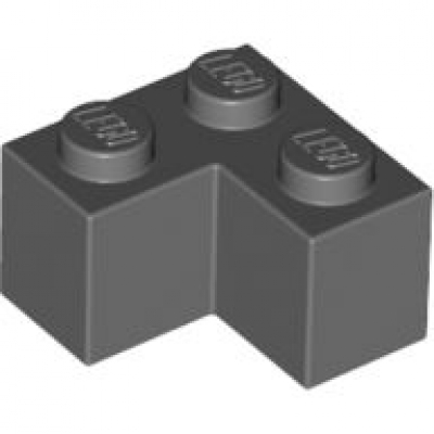 LEGO corner brick 2x2 dark gray (2357)