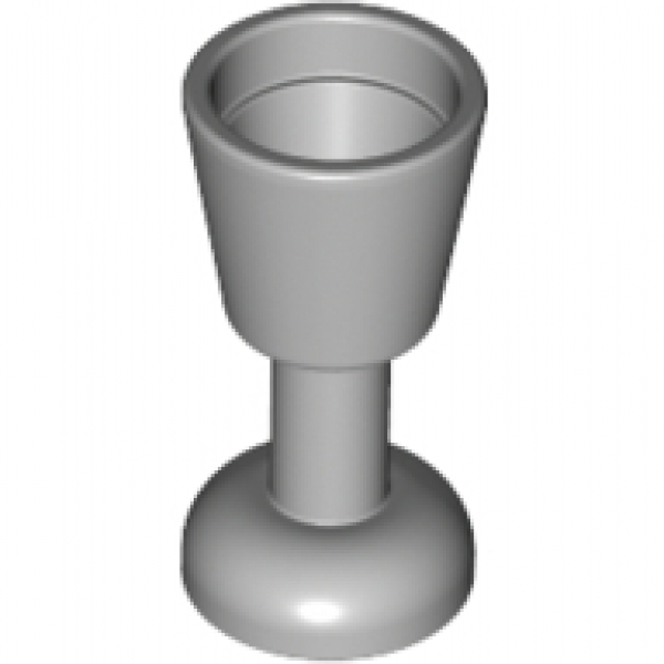 LEGO Minifig Goblet light gray (2343) T09