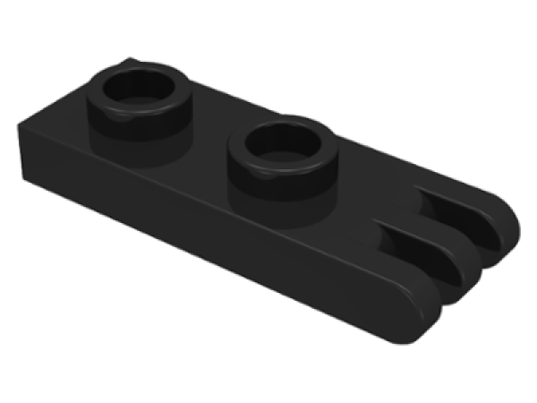 LEGO Gelenk Platte 1x2 mit 3 Enden schwarz (4275b) G06
