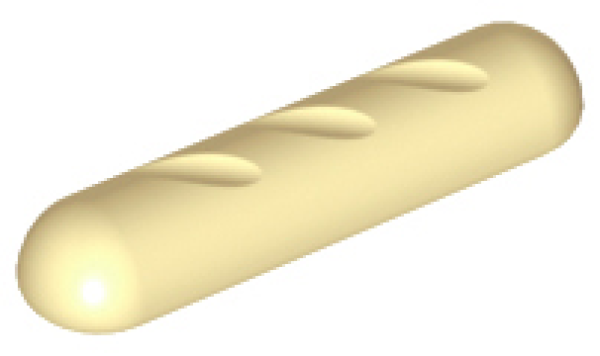 LEGO Zubehör Baguette Brot beige (4342) T10