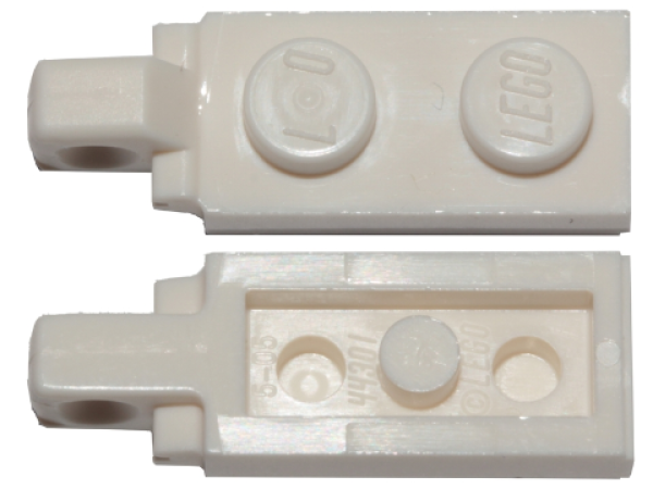 LEGO Platte 1x2 Gelenk 1 Finger weiß (44301) O07