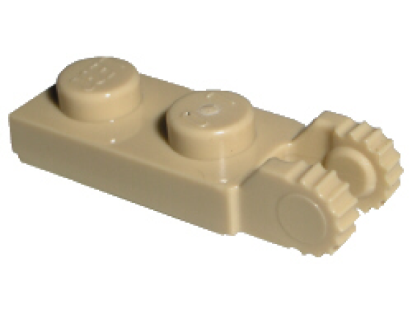 LEGO Gelenk Platte 1x2 beige (44302) G05