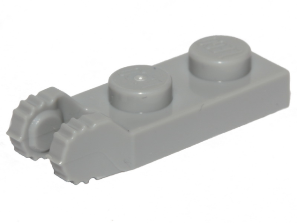LEGO Plate hinge 1x2 light gray (44302) G05